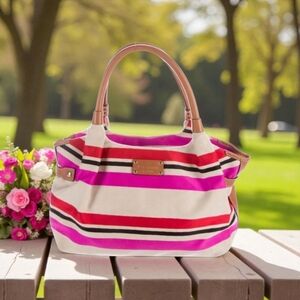 Kate Spade Oak Island Canvas & Leather Tote